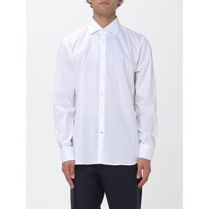 Brooksfield Men Button-Down Collar Casual Shirt Brooksfield In Cotton Poplin